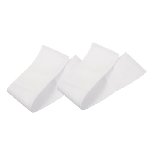 Mipcase Captain Badge for Adults 2pcs White Blank Arm Band for Team Sports DIY Projects