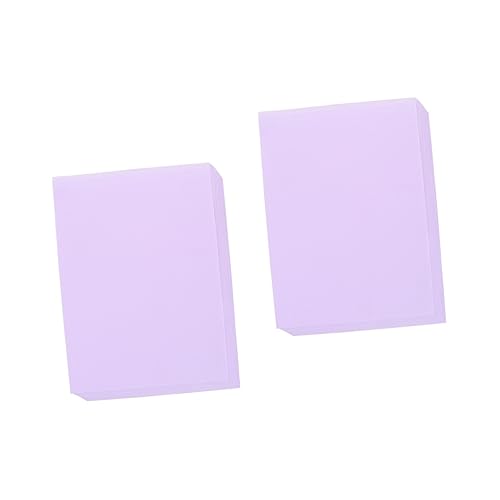 COHEALI 200 Folhas De Papel Colorido A4 Cartolina Colorida Material De Ferramenta Quadrado Papel De