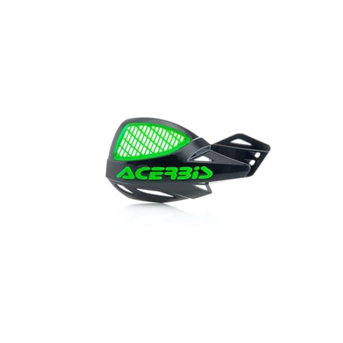 Acerbis Uniko Vented Handguards – Black/Green