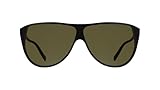 KARL LAGERFELD Unisex Adult Sunglasses KL6227S - Black with Solid Brown Lens