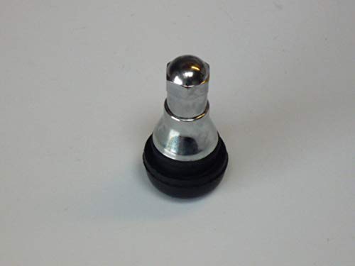 Valvole in gomma con manicotto cromato e tappo TR 412C, 4 pezzi