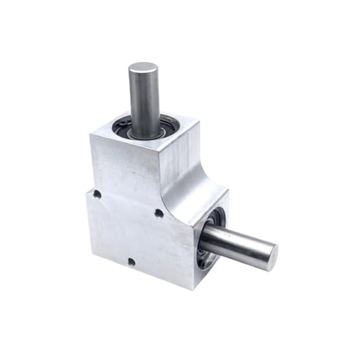 Hipzeepo Caja Cambios - Caja DireccióN 90 Grados - Dispositivo InversióN Esquina con Engranaje CóNico Espiral 1,5 M y 19 Dientes, Conmutador Eje Salida 15 mm (1 una 1)