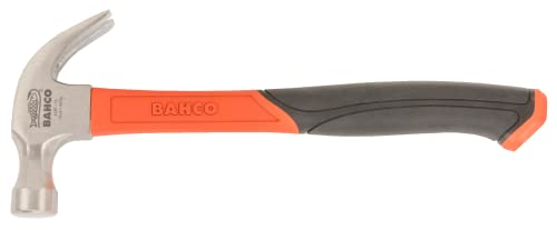 Marteau de charpentier Bahco BAH42816F orange avec manche en fibre robuste - 4