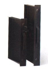 FIREFIX AK20/65 Ash Tray with Handle, Rectangular, Steel, Black, Height 40 mm for Grate No. 2000/65, 570 x 360 mm (Width x Depth), Mittel