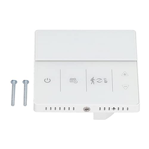 Termostato inteligente Interruptor de voz programable semanal 10K Sensor Sensor Preciso Control de temperatura Termostato Home (3a calefacción de agua y caldera montada en la pared White 230V)