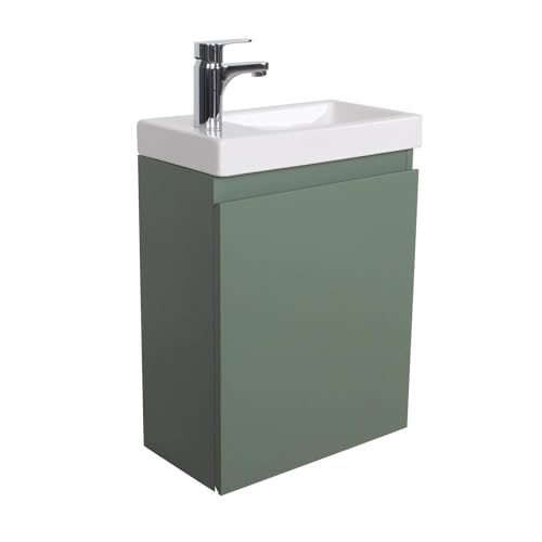 MOB-IN Meuble Lave-Mains Lisa + Robinet chromé