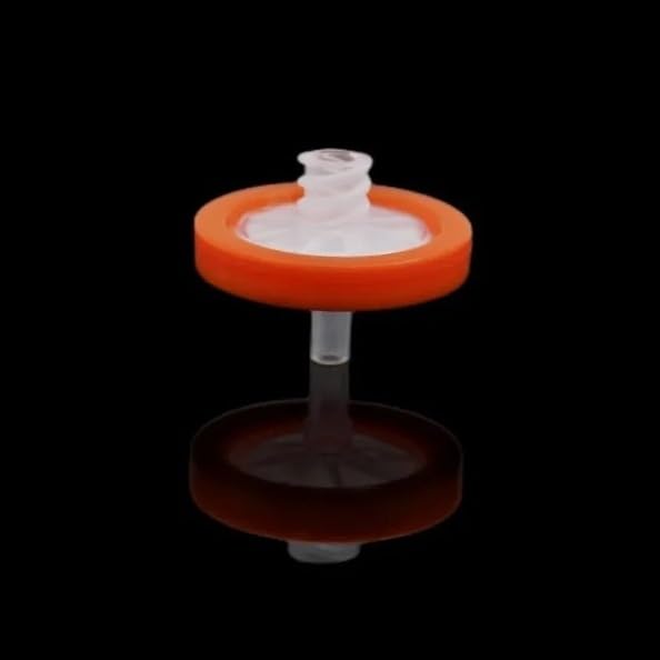 Laboratory Syringe Filter PTFE Filter Membrane 25MM 0.45um hydrophilic PTFE microporous Needle Filter Spiral Membrane 100/PK