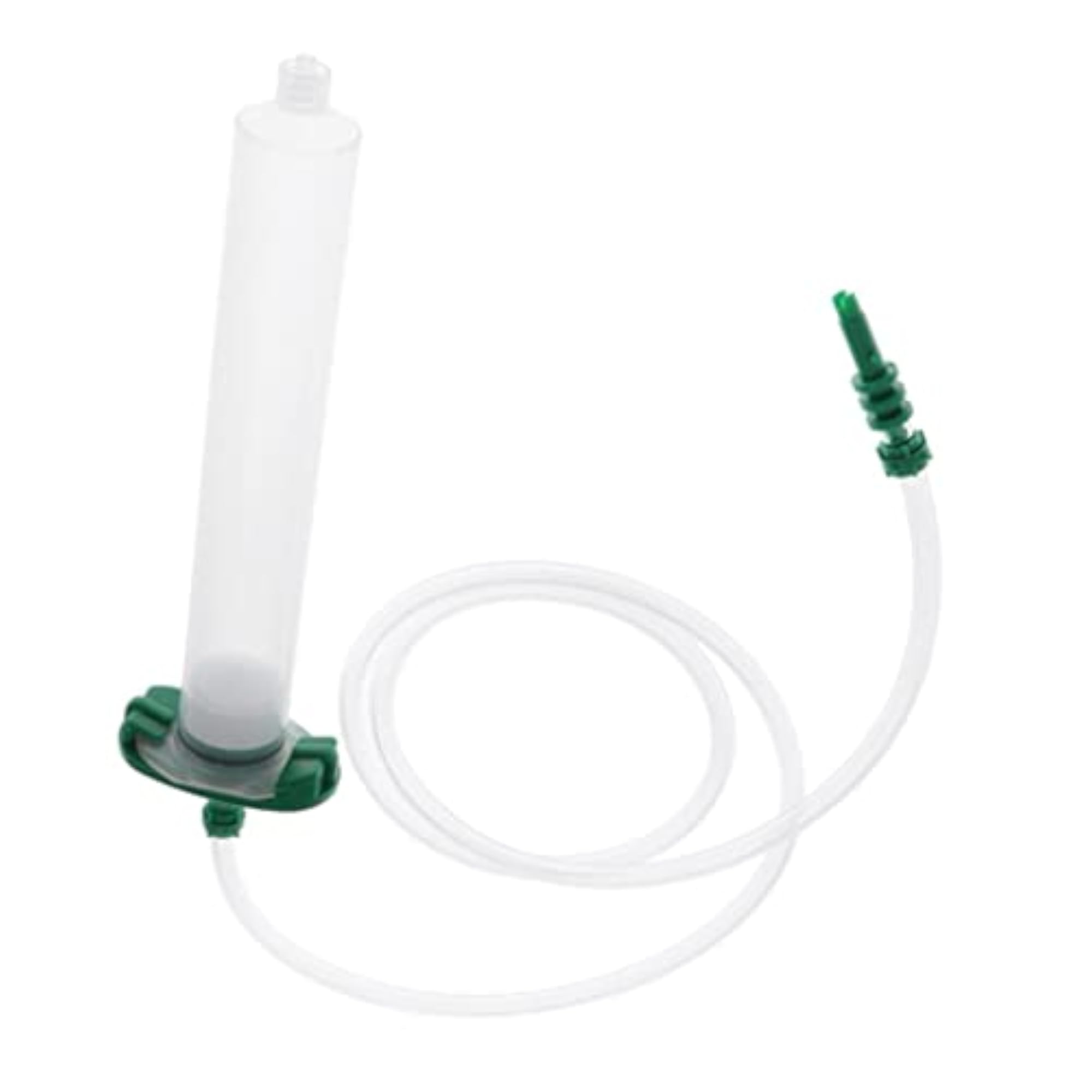 2x Plastic Air Tubing Glue Dispenser Syringe Adapter 10CC