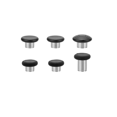 Image of Metal Thumb sticks Controller Replacement Accessories for Xbox One Elite Series 2, 16 in 1 Replacement Magnetic Buttons Kit Includes 6 Joysticks, 4 Paddles, 2 D-Pads, 4 Tools