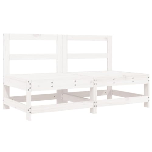 Salon de jardin structure modulaire en pin massif pour optimiser les petits espaces