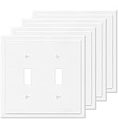 Bevelled Double Gang (4 Slot) Faceplate For 4 X Euro Modules - Black