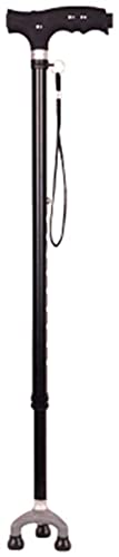 Walking stick stable et non glissement à hauteur réglable