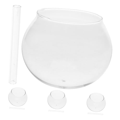 Kit de carillons éoliens japonais artisanat extérieur dôme verre et tubes pour jardin