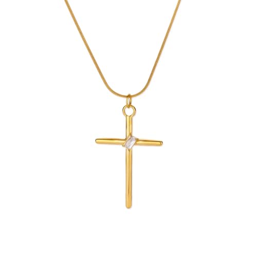 Necklace croix pendentif collier pour un style urbain et quotidien chic