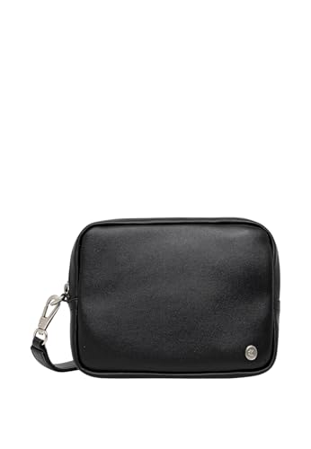 Calvin Klein Uomo Beauty Case Jeans Hardware con Cinturino, Nero (Black), Taglia Unica