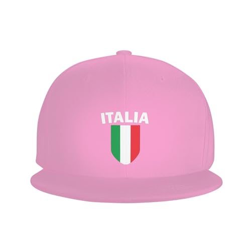 Italian Flag Italy Love Italia Outdoor Baseball Hat Flat Hat3