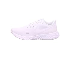 Nike Men's Revolution 5 Running Shoes, 11.5, White/White
