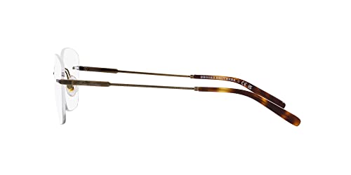 Image of Brooks Brothers Men's Bb1107t Titanium Rectangular Prescription Eyewear Frames