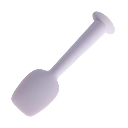 Espátula para pasta de pañales, espátula para pañales de bebé con base de succión, herramienta de aplicador de pasta de silicona para el cuidado de erupciones, cuarto de bebé, baño