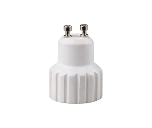 GU10 to GU10 Lamp Adapter Converter 25/50PCS Extender Holder White Lampholder for LED Bulbs Easy Installation Ideal for Home Lighting Socket Extension