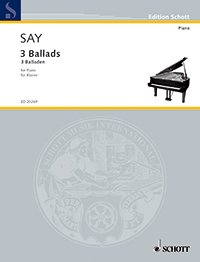 3 Ballads: op. 12. piano.      Sheet music – January 1, 2000