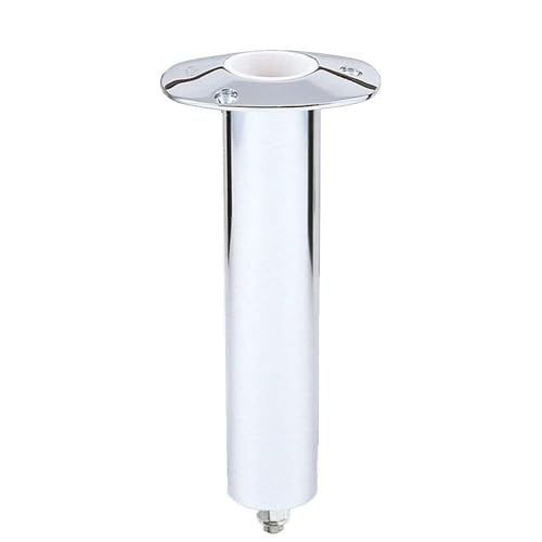 Lee's 0 Stainless Steel Swivel Base Flush Mount Rod Holder - Extra Long Tube