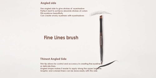 Image of 5-Piece Makeup Brush Set with Pouch | Professional, Vegan & Cruelty-Free | Face & Eye Essentials