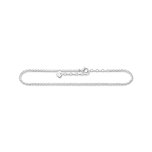 Tobillera para mujer THOMAS SABO de auténtica plata de ley 925 con acabado de alta joyería