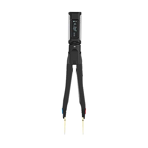 MINIWARE DT71 Tweezer-Style LCR Meter, Digital Tweezer Tester, El...