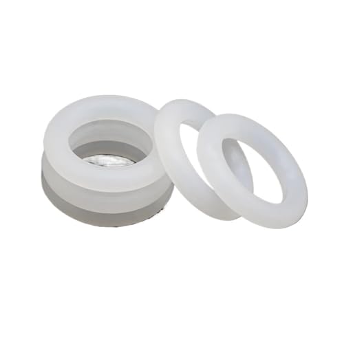 Juntas tóricas blancas CS 5mm de silicona impermeables con diámetro OD 36mm e ID 26mm