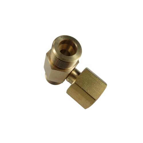 Adaptateur CO2 triple filetages pour machine à bière et eau pétillante - 4