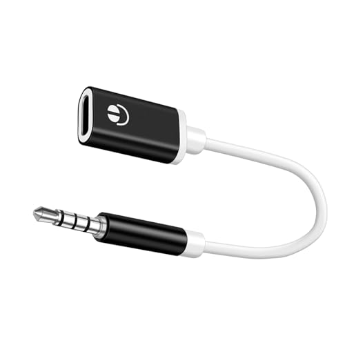 Flexible Type C to 3.5mm Headphone Adapter Supports Music and Calls for Phones and Tablets Auditory Adapter Cable Type C Earphon