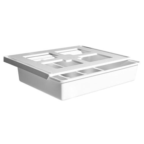 Rangement de bureau blanc Healeved pour un espace de télétravail net - 2