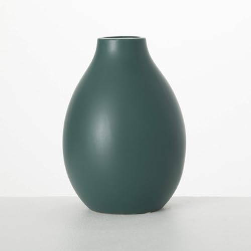 Vases pour fleurs en céramique blanche design moderne Sullivans - 2