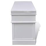 vidaXL Sitztruhe 2 Schubladen + 3 Kisten - 5