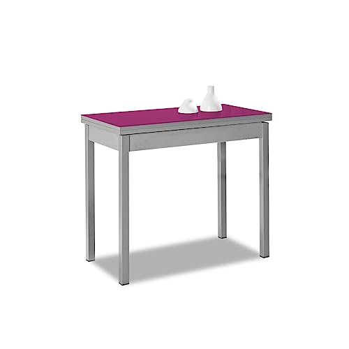 Astimesa Tipo Libro Mesa De Cocina, Metal, Berengena, 80 X 40 Cm A 80 X 80 Cm Astimesa Tipo Libro Mesa De Cocina, Metal, Berengena, 80 X 40 Cm A 80 X 80 Cm