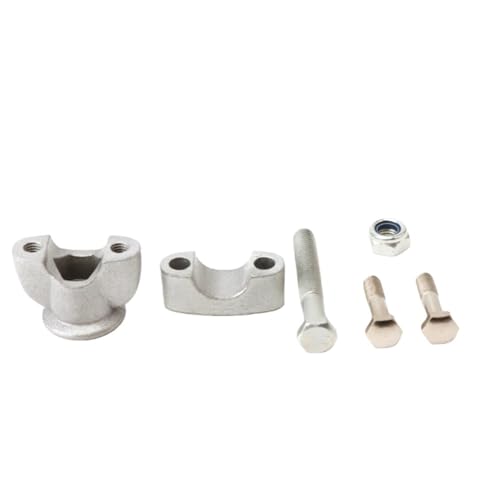 Elevadores de manillar 22mm para abrazaderas de motocicleta cross 7/8 5