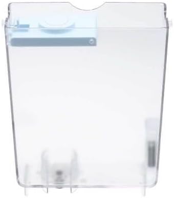 முன் view of the JURA water tank, showing the clear plastic and water level indicator.