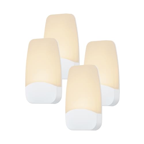 GE Plug in Night Light with Dusk to Dawn Sensor, 4 Pack by GE - Used condition - Image 8