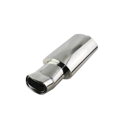Silencieux échappement universel 2.5 pouces embout voiture carré inox