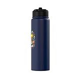 Teacher Last Day Of School Vacation Let's Rock Summer Break Stainless Steel Insulated Water Bottle