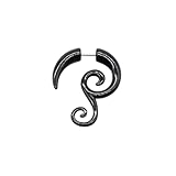 New 2026 Unisex 2Pcs Acrylic Cheater Spiral Heart Star Feather Ear Taper Gauges Expander Earring Plug Body Piercing Jewelry Findings Fashion Trendy Accessories Creative Gift For Women And Men