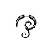 New 2026 Unisex 2Pcs Acrylic Cheater Spiral Heart Star Feather Ear Taper Gauges Expander Earring Plug Body Piercing Jewelry Findings Fashion Trendy Accessories Creative Gift For Women And Men