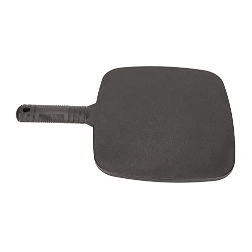 Kadimendium Espelho de barbear com alça, espelho de mão de alta definição antiderrapante para casa