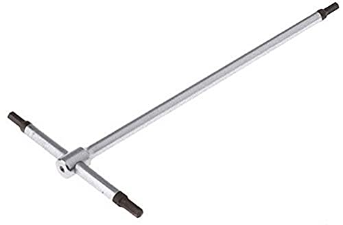 FACOM - Clé Mâle en T - 84TC.4 - Graduation Métrique - Matériau Robuste et Durable de Qualité - Profil 6 Pans aux 3 Extrémités - Outillage à Main - Présentation Chromée