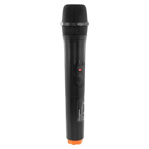 Microphone main sans fil VHF noir BoomTone DJ Travelsound Handmic 215 Compatible avec TRAVELSOUND15-VHF, Alimentation par Piles AA. Sonorisation, Karaoké,...