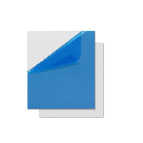 2PCS 6061 Aluminum Sheet Metal 4″ x 4″-20 Gauge(100mm×100mm×0.8mm) | Aluminum Plate Panel for DIY Fabrication Industrial Projects