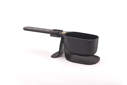 Balança Dose Certa Pressca – Colher Dosadora com Balança Manual (até 25 g) – Compacta, Precisa e Prática para Café, Grãos ou Pó - Cor:Preta
