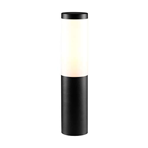ellumiere Garden Bollard Light - Electric Garden Lights - Plug n Play System (Black)