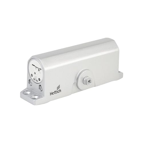 Image of Hettich New HSA 10: EN 2 /3 /4, for Door Width 850-1100 mm and Door Weight 40-80 kg, with Standard Arm -Surface Mounted Door Closer with Slide Rail (Pack of 1)